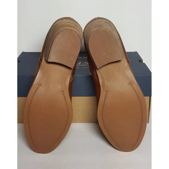 WOMEN'S G. H. BASS SHOES SIZE 6 NINA BOOTIES WHISKEY COLOR NEW/BOX - Picture 10 of 12